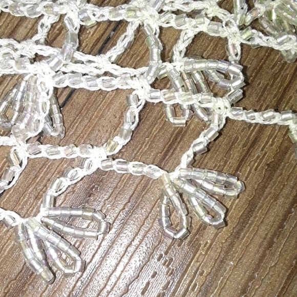 NANETTE LEPORE vintage crochet shawl - Picture 4 of 7